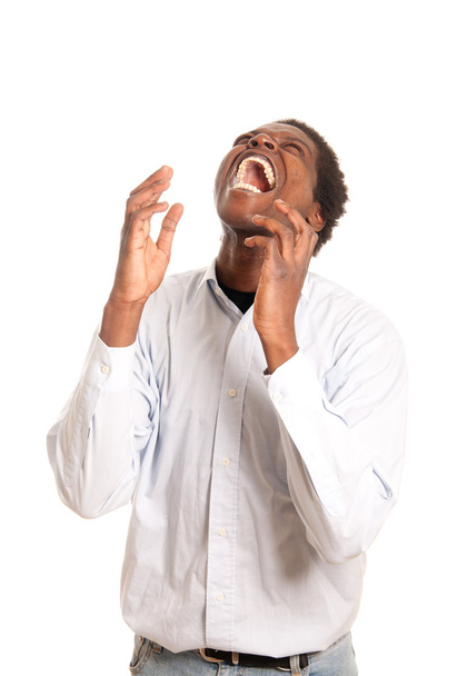 frustrovaný muž křičí - Fotografie, Obrázek