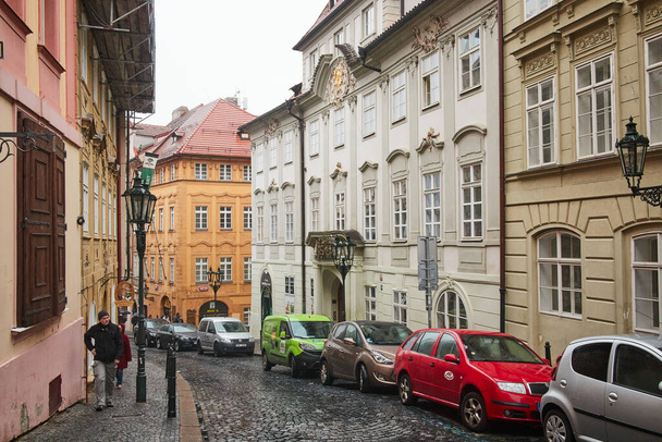 PRAGUE, CZECH REPUBLIC, 29 OCTOBER 2018: Prague old town - Fotoğraf, Görsel