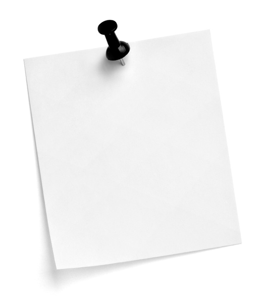 записная бумага толчок сообщение красно-белый черный - Фото, изображение
