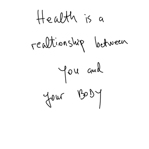 Take care of your body, it's the only place you have to live in. Health Fitness motivational quotes - Foto, imagen