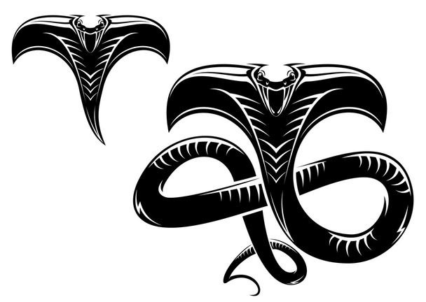 Τατουάζ φίδι - Διάνυσμα, εικόνα