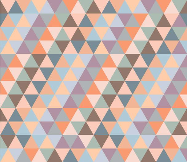 Geometric triangles seamless pattern - Vector, Image