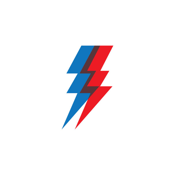 Значок логотипа Thunder - Вектор,изображение