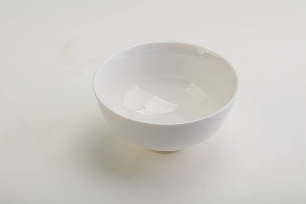 White proclean bowl for serving isolated - Photo, Image