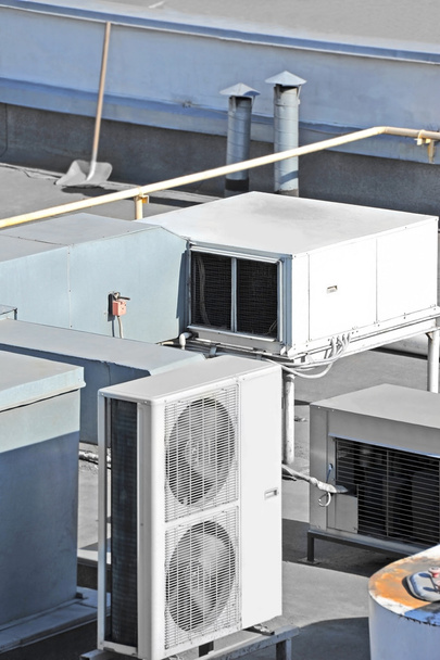 Sistema de ventilación industrial
 - Foto, imagen