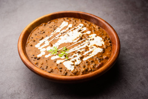 dal makhani or dal makhni is a north Indian recipe, served in bowl, selective focus - 写真・画像