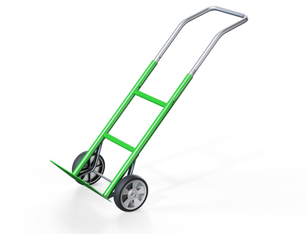 3D Render Shopping Cart Icon illustration Design. - Foto, imagen