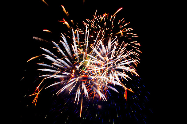 Fireworks display. - Фото, зображення