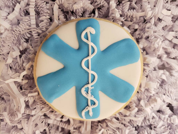 Medizin-Cookie mit Zuckerguss - Foto, Bild