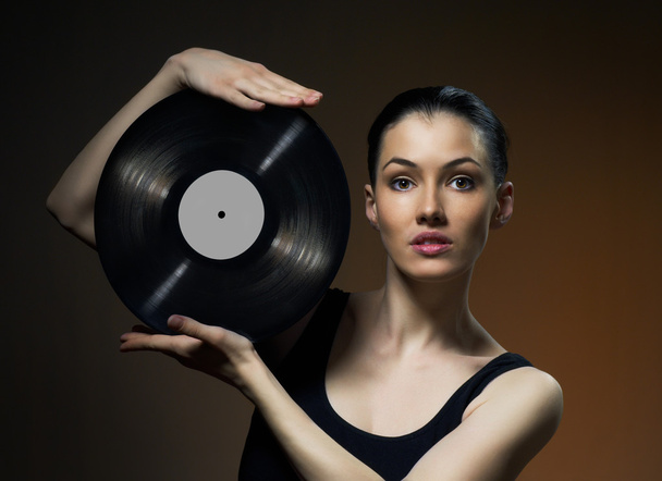 Musical record - Foto, afbeelding