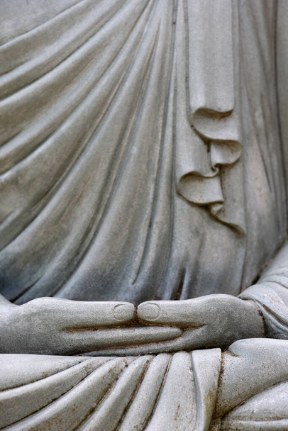 Hong Hien Tu Tempel. Buddha statue. Buddhistische Religion. Frankreich.  - Foto, Bild