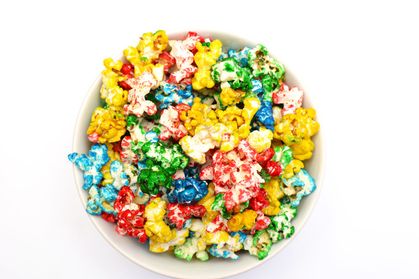 kolory popcorn - Zdjęcie, obraz