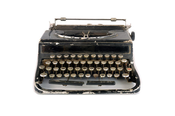 Old black vintage typewriter - Photo, Image