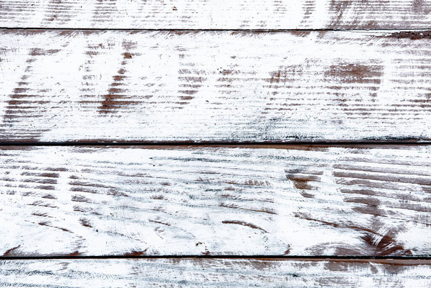 Düz tahta tasarım ve metin için bir arkaplan olarak ahşabı boyadı - Fotoğraf, Görsel