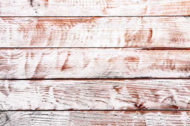 Straight board painted wood as a background for design and text - Photo, Image