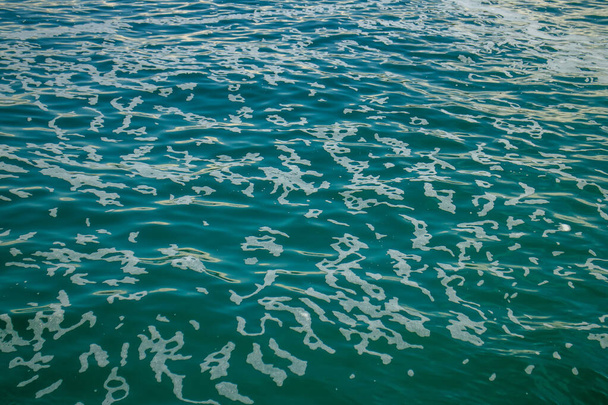 foam on top ocean water - Photo, Image
