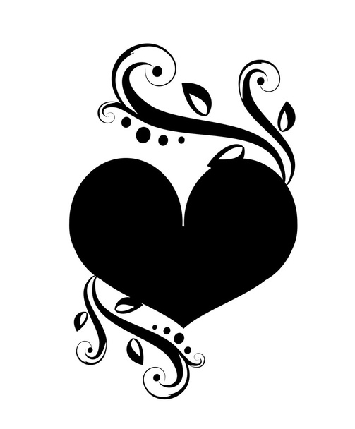 Сердце с орнаментами
 - Фото, изображение
