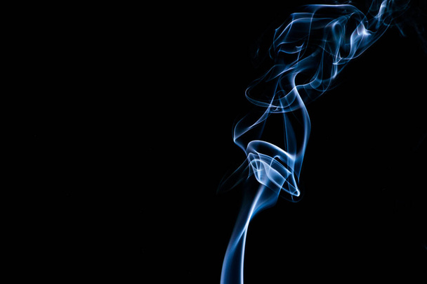 Smoke on a black background - Photo, Image