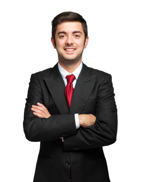 Confident businessman portrait - Foto, afbeelding