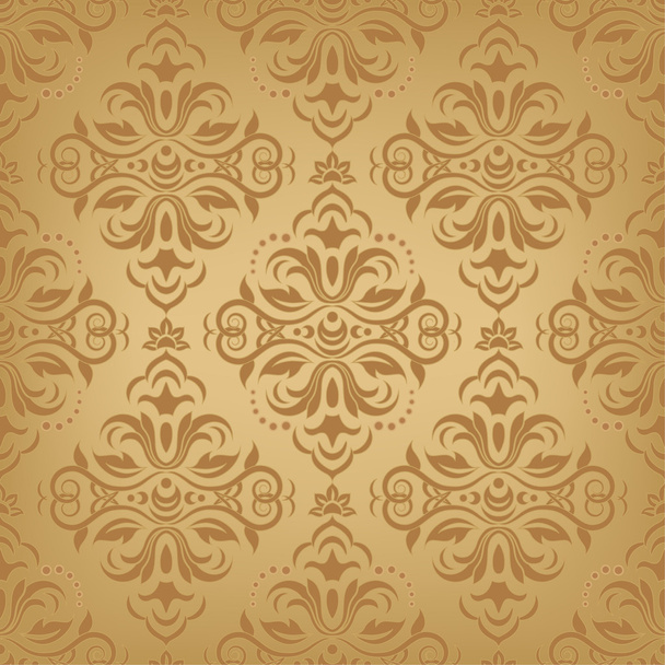 Seamless damask pattern - Vektor, kép