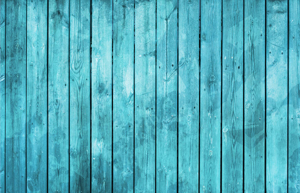 Texture wooden boards turquoise color. High detail and resolution - Φωτογραφία, εικόνα