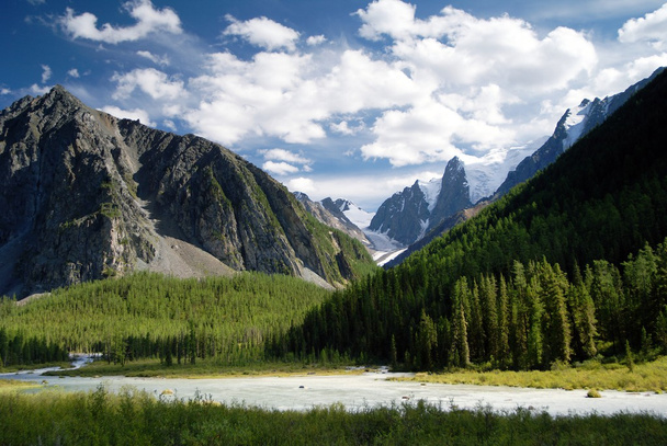 savlo szavlo-völgy és a rock arc - Altaj - Fotó, kép