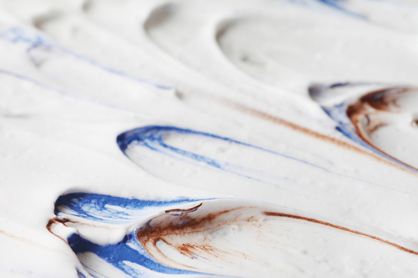 Fondo de pintura azul, marrón y blanca
 - Foto, imagen