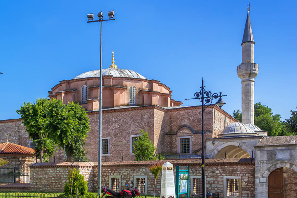Little Hagia Sophia is a former Eastern Orthodox church dedicated to Saints Sergius and Bacchus in Constantinople, converted into a mosque during the Ottoman Empire, Istanbul, Turkey - Photo, Image