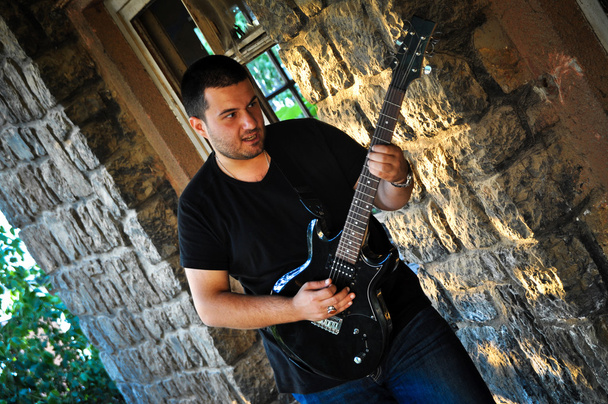 Guitarrista de rock
 - Foto, imagen