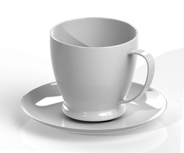 coffee cup and saucer - Φωτογραφία, εικόνα