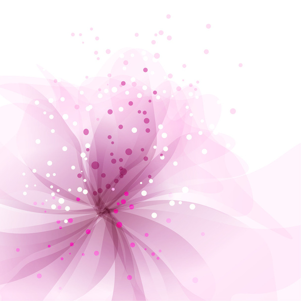 Vector background with pastel flowers - Vektor, kép