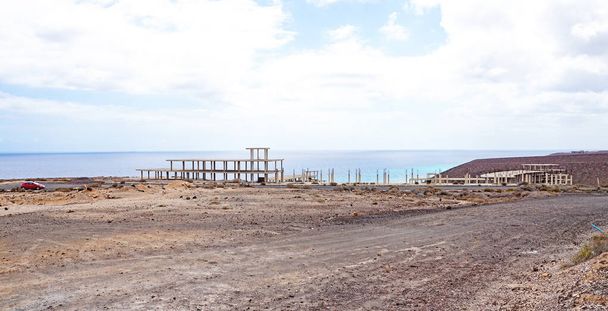 Hylätty rakennus Jandiassa, Fuerteventurassa, Las Palmasissa, Kanariansaarilla, Espanjassa, Euroopassa - Valokuva, kuva