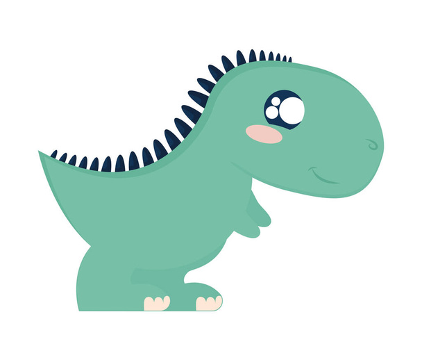 cute tyrannosaurus design - Vector, Image