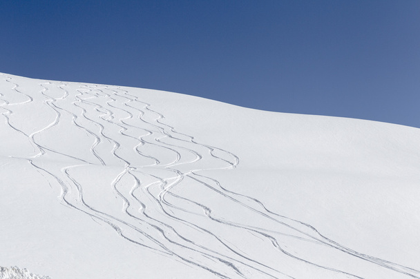 téli hegy - Fotó, kép