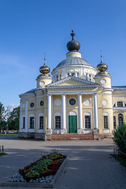 Nagy Ortodox Egyház, Nagyboldogasszony Székesegyház, Myshkin, Jaroszlavl régió, Oroszország - Fotó, kép