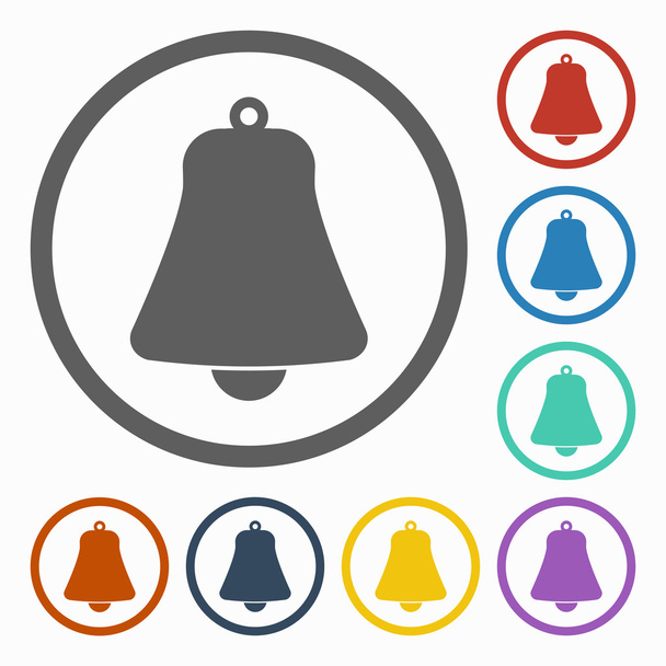 Bell icon - Vector, Image