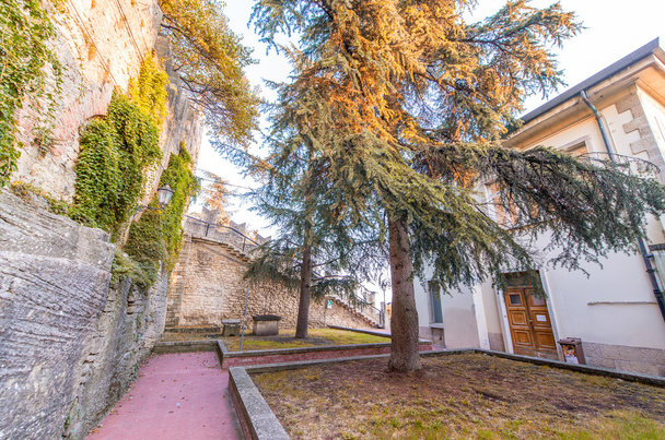 Streets and buildings of San Marino - Photo, Image