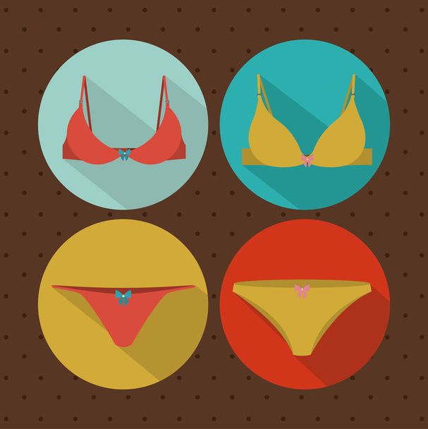Underwear design  - Vector, imagen