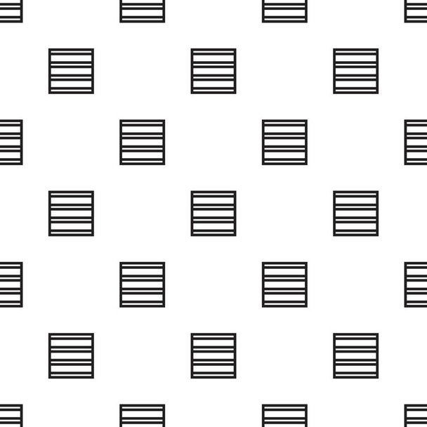 Seamless pattern square geometric shape design of abstract texture background in black and white illustration for gift items, wrapping, wall, cards and crafts and other web and print materials. - Vector, Image