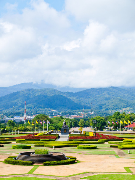 Маунтін-В'ю Mae Fah Луанг університеті в Чіанг Рай, Таїланд - Фото, зображення