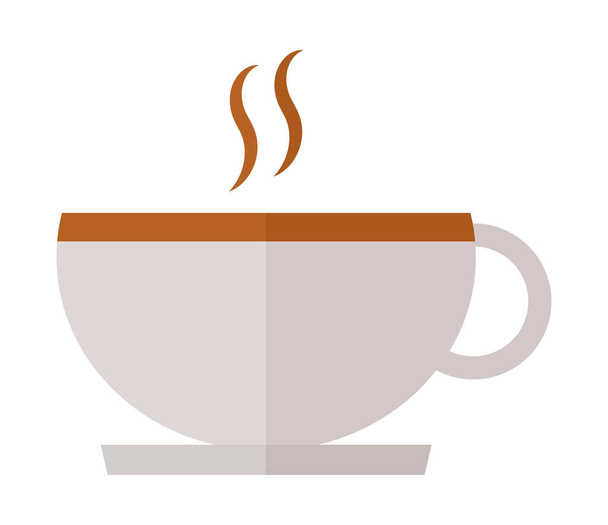 kahve kupası illüstrasyonu - Vektör, Görsel