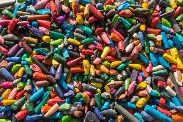 Skupina barevných Zlomená tužka olova - Fotografie, Obrázek