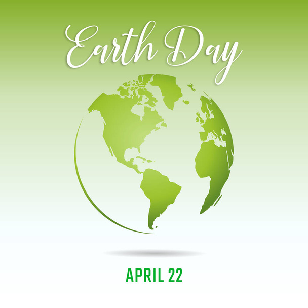 Earth Day background. Vector EPS10 illustration. - Vector, Image