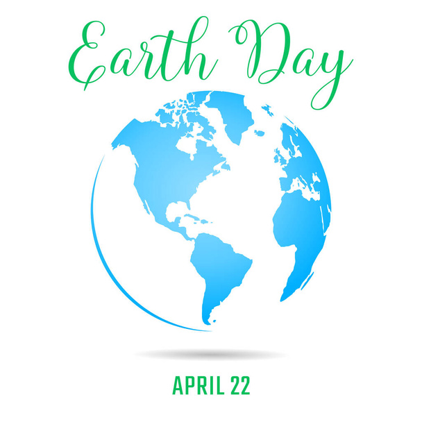 Hintergrund des Earth Day. Vektor EPS10 Abbildung. - Vektor, Bild