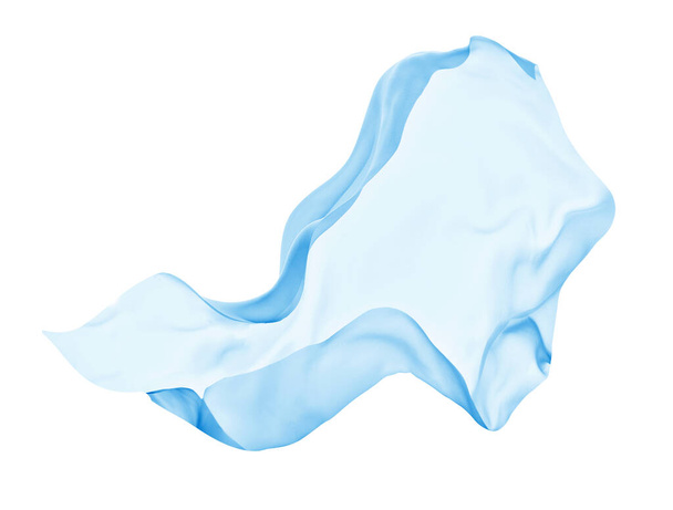 kék szövet szövet textil szél - Fotó, kép
