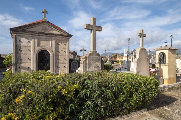 Consell Cemetery, Maiorca, Isole Baleari, Spagna - Foto, immagini