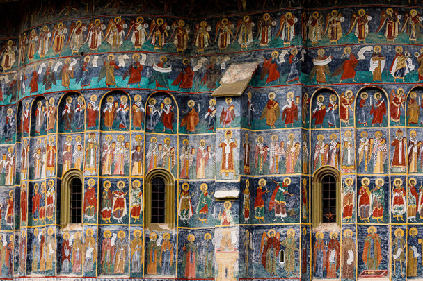 Peintures du monastère de l'humour en Roumanie - Photo, image