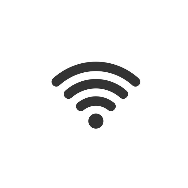 icono wifi, ilustración vectorial - Vector, Imagen