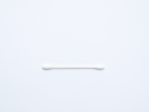 White cotton buds isolated on white background  - Fotoğraf, Görsel