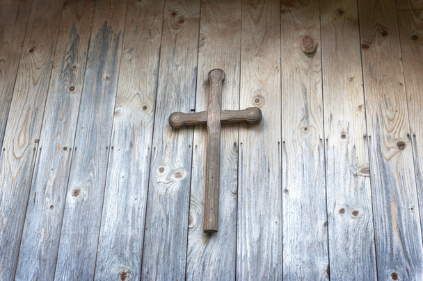 Cruz de madera
 - Foto, Imagen